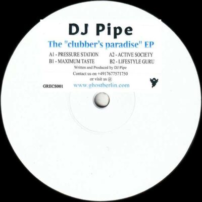 DJ Pipe - The Clubber’s Paradise EP