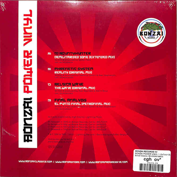 Bonzai Records Va - Bonzai Power Vinyl 1 Black