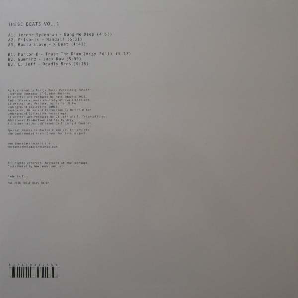 Various – These Beats Vol. 1