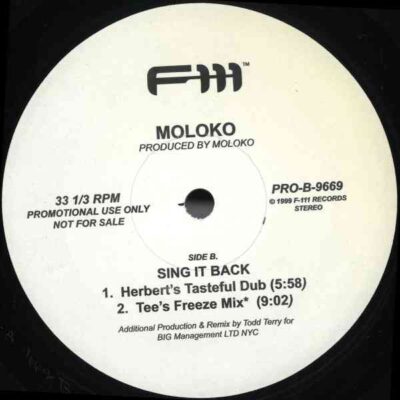 Moloko - Sing It Back (Remixes)