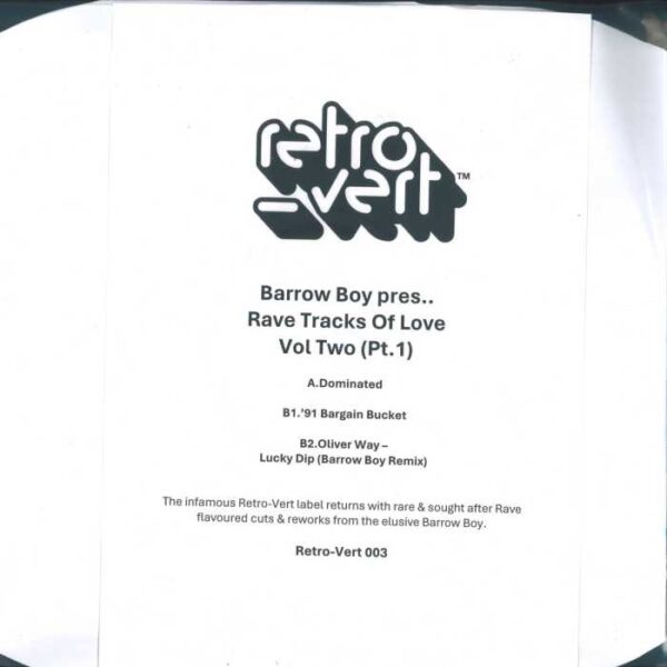 Barrow Boy - Rave Tracks Of Love Vol Two - Pt. 1