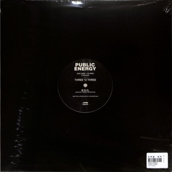 Public Energy - Three O Three