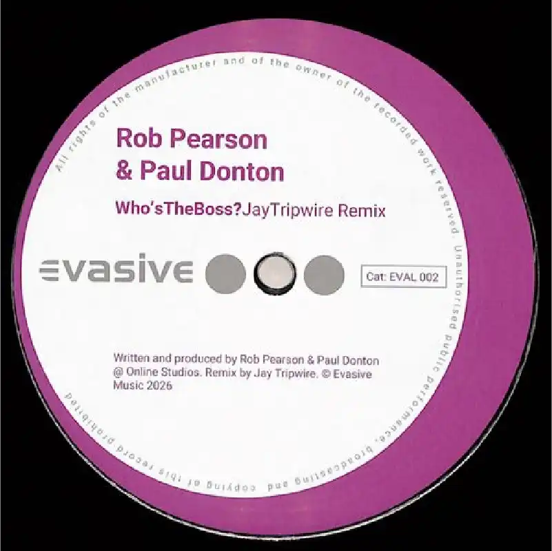 Rob Pearson & Paul Donton - Who's The Boss EP
