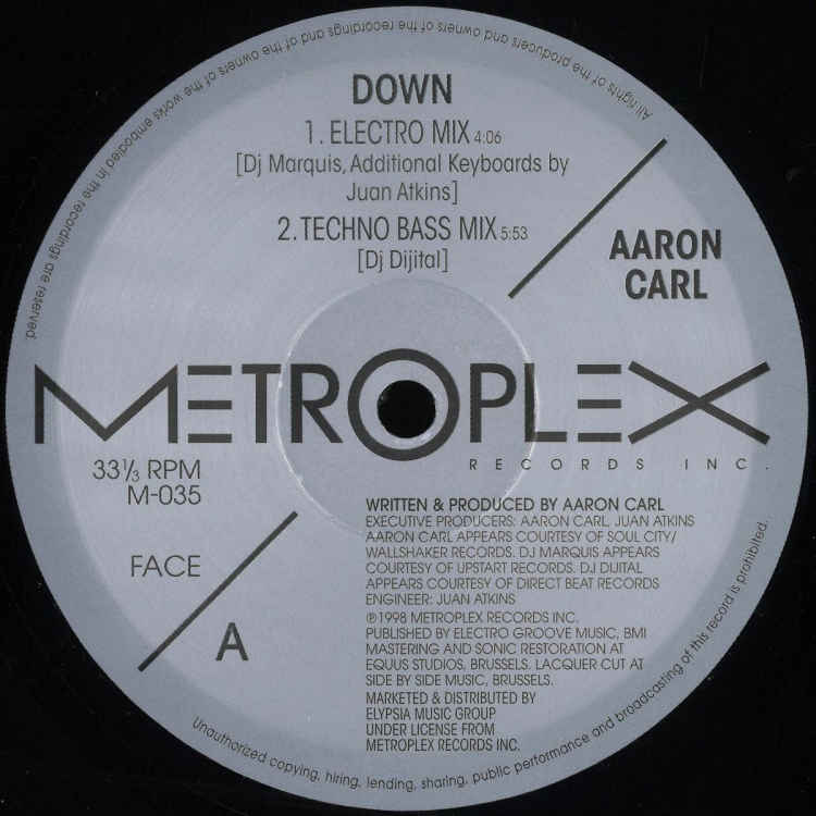 Aaron Carl - Down