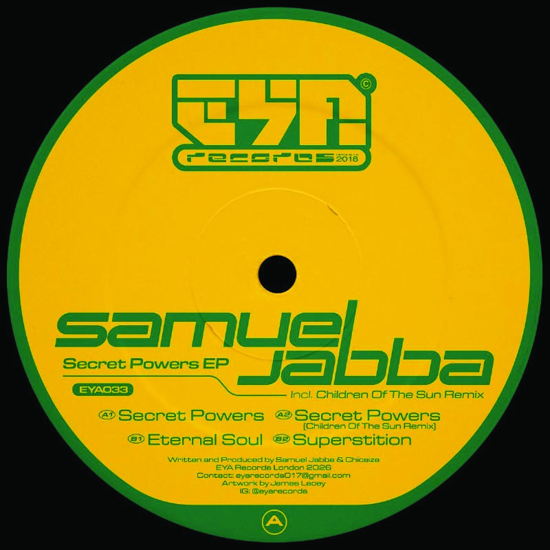 Samuel Jabba - Secret Powers EP