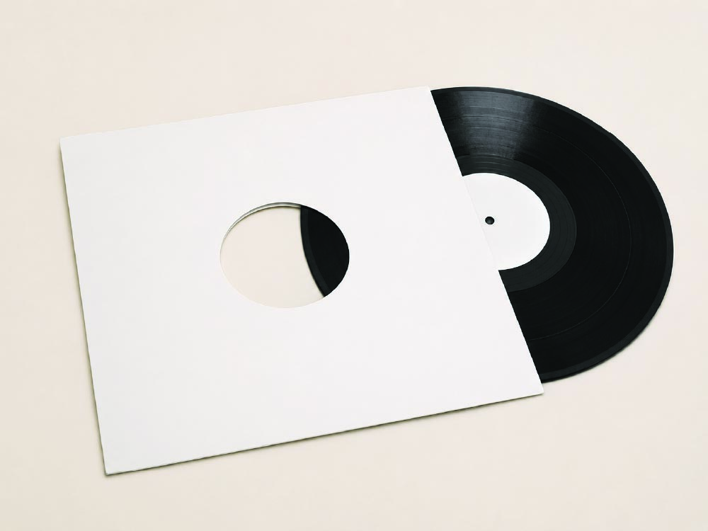 12inch LP Outer Sleeves – Cardboard (White, 10-pack)
