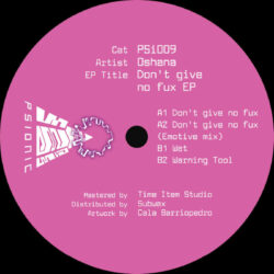 Oshana - Don't Give No Fux EP
