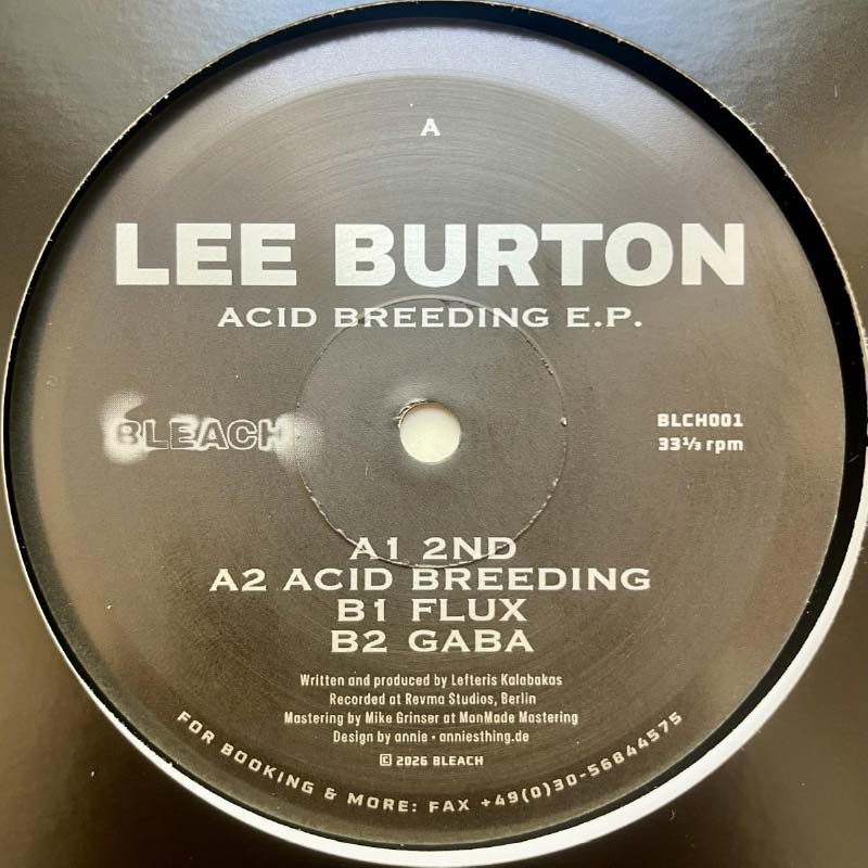 Lee Burton - Acid Breeding EP
