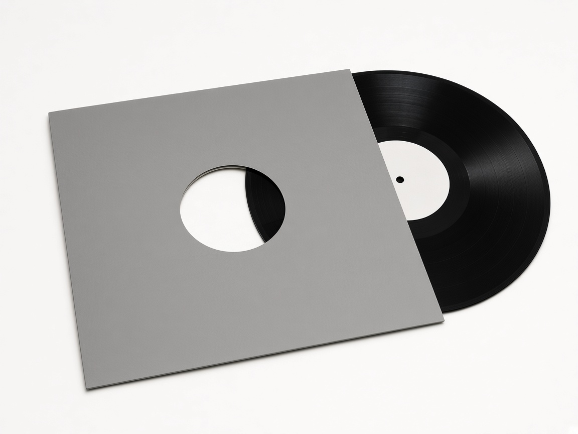 12inch LP Outer Sleeves – Cardboard (Grey, 10-pack)