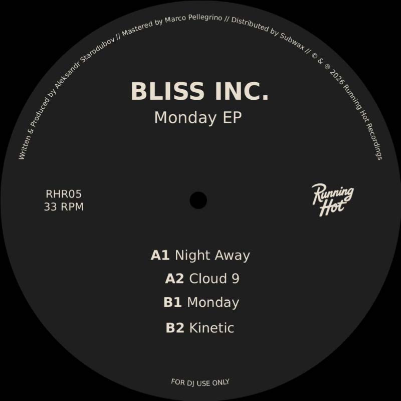 Bliss Inc. - Monday EP
