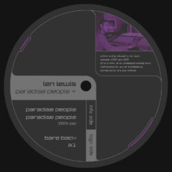 Len Lewis - Paradise People +